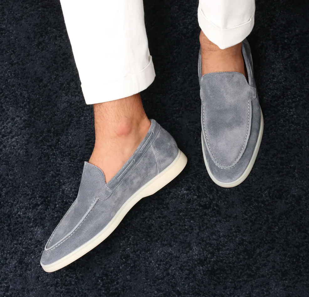 Old Money Wildleder-Loafer