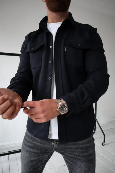 Old Money Elegantes Langarmhemd