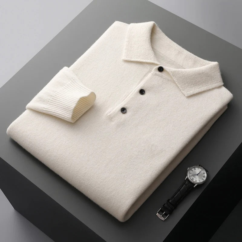 Old Money Elite Kaschmir-Polo